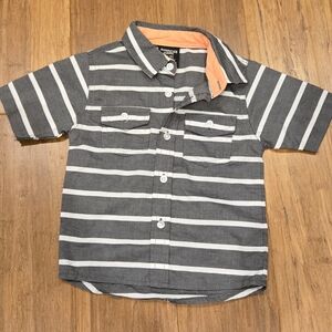 American Hawk Toddler Short Sleeve Butron Down Shirt